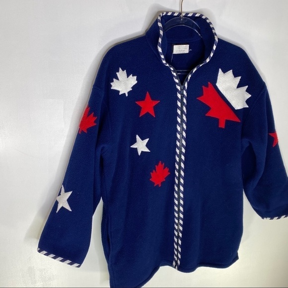 Vintage Maple Leaf Fleece Uncommon Threads - Picture 3 of 9